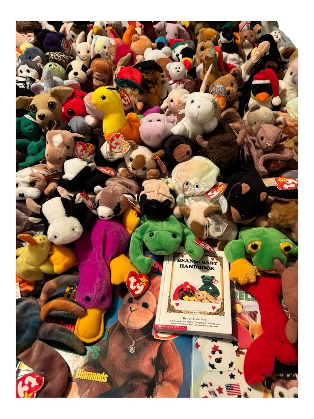 ✨ MASSIVE Vintage TY Beanie Babies Lot – 150+ Collection + Collectibles ✨ - Picture 3 of 5